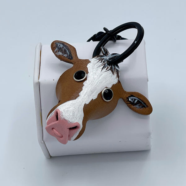 3-D Cow Keychain
