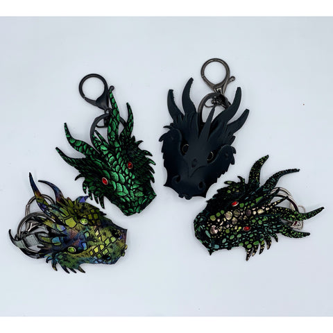 3-D Dragon Keychain