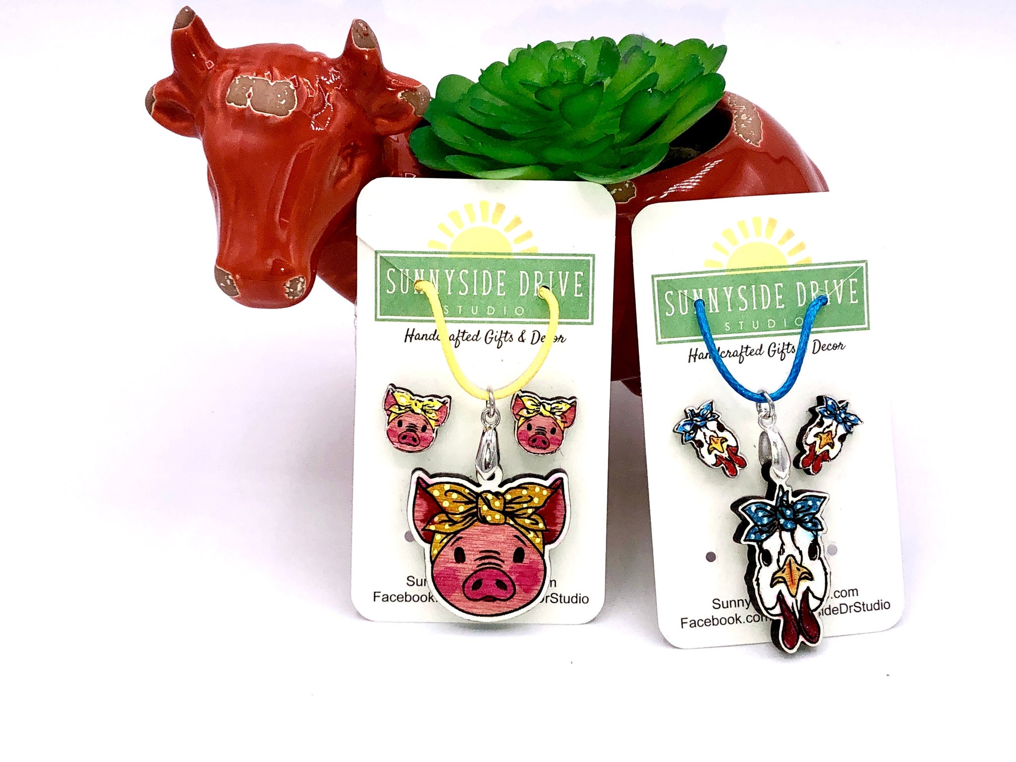 Animal Earring & Necklace Sets